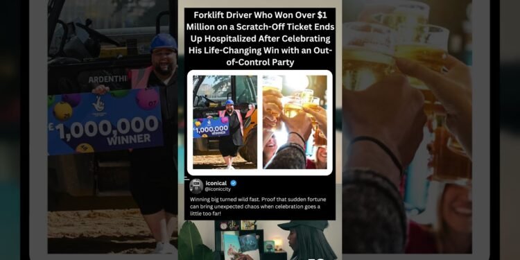 Forklift Driving force Who Received Over $1 Million on a Scratch-Off Price tag Ends Up Hospitalized After