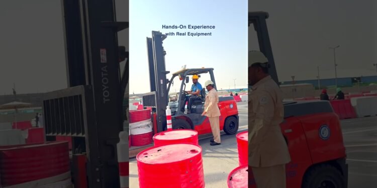 Forklift Coaching in Dubai – Get Qualified These days!