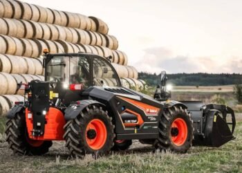 Bobcat Unveils Uncommon Black Restricted Version V-drive Telehandlers Plant and Building