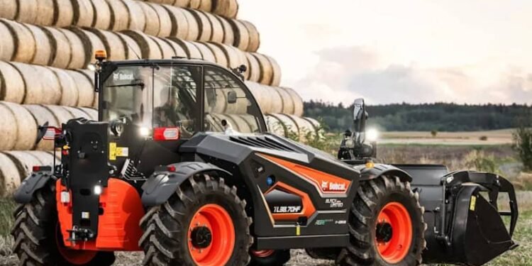 Bobcat Unveils Uncommon Black Restricted Version V-drive Telehandlers Plant and Building