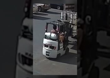 Forklift And Crane Drama No one Requested For #shorts