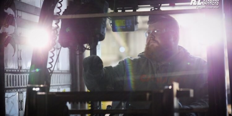 A Day within the Existence: R+L Carriers Forklift Operator