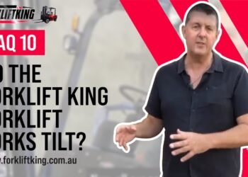 Forklift King FAQ 10: Do the Forklift King forklift forks tilt?