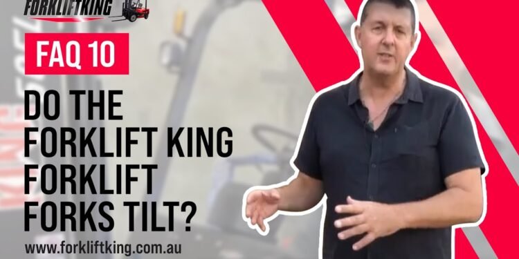 Forklift King FAQ 10: Do the Forklift King forklift forks tilt?