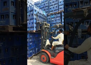 Forklift Using #viral #shorts #power