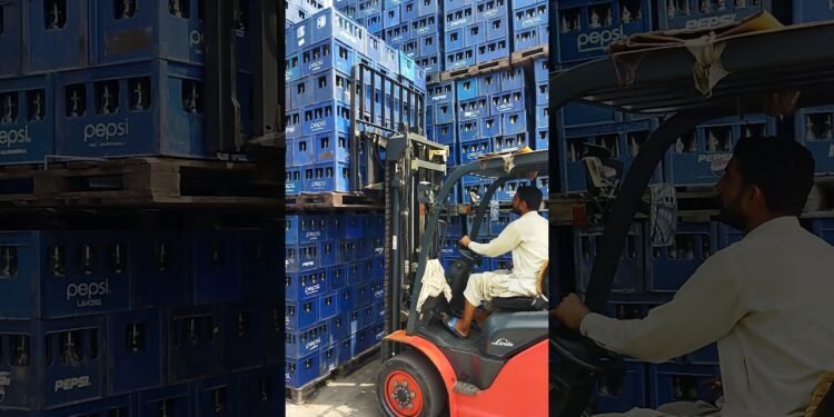 Forklift Using #viral #shorts #power