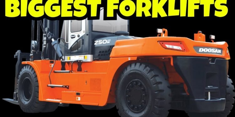 Largest Forklifts within the International
