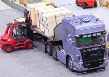RC FORK LIFT TRUCK LINDE SCALE 1:16 – EuroModell Bremen
