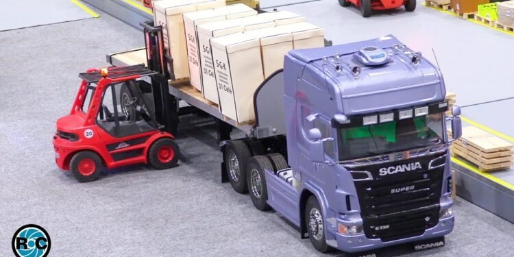 RC FORK LIFT TRUCK LINDE SCALE 1:16 – EuroModell Bremen