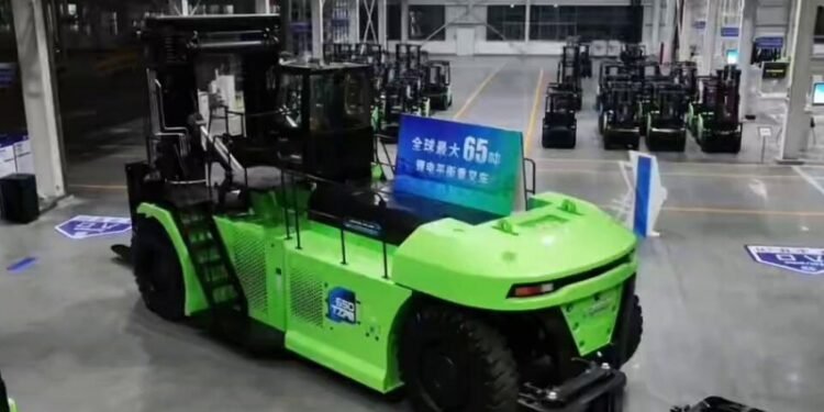 In all probability the Greatest Lithium Forklift Ever!