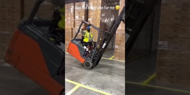 Forklift qualified ✅ #shorts