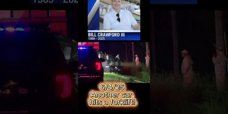 Every other automobile hits a forklift on 6/4/25