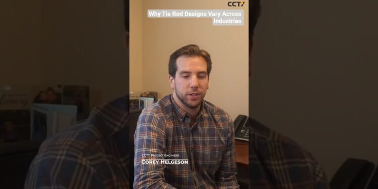 Why Tie Rod Designs Range Throughout Industries #steeringtierod #oem #ssv #forklift