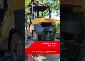 BREAKING NEWS! NEW FORKLIFT ACQUIRED
