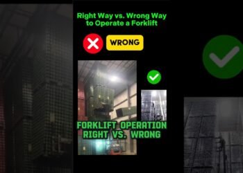 Proper Manner vs  Flawed Approach to Function a Forklift | Forklift Coaching | Forklift Operation