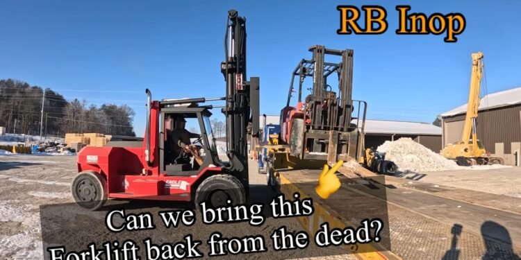 I purchased an Inoperative (useless row) Nissan forklift from a Ritchie Bros. public sale. Did my gamble paintings?