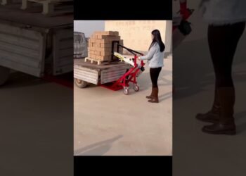 Handbook hydraulic forklift-500kg electrical forklift