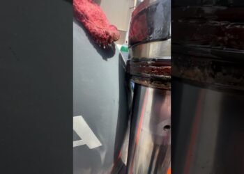 Toyota forklift primary Hydraulic cylinder restore. #toyota #forklift #diy #technician #tech #paintings