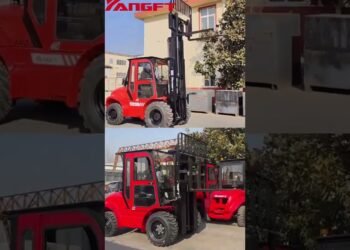 YangFT Tough Terrain Forklift#forklift #forkliftindonesia #forklifts #forkliftchina