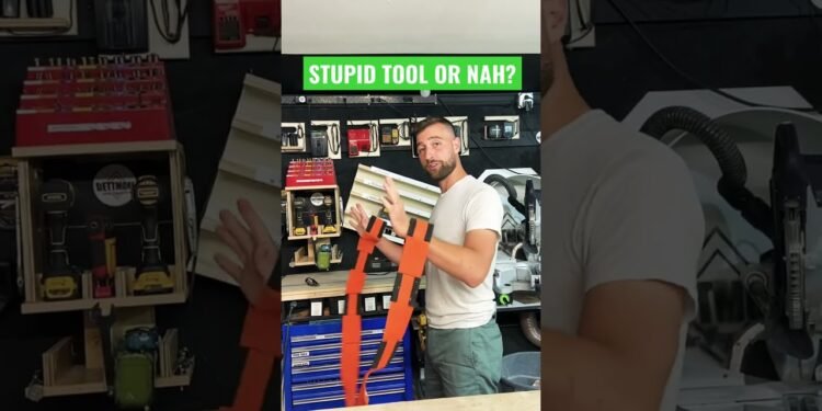 Forearm Forklift: appeared dumb, however I adore it. Nice for shifting home windows #building #gear #fyp