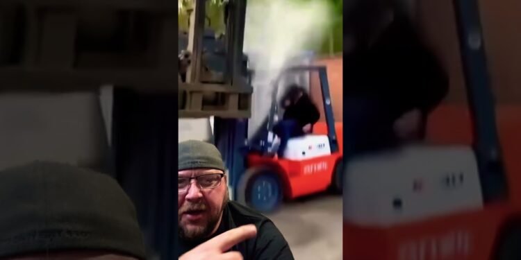 Forklift Fail Research Oil Bathtub