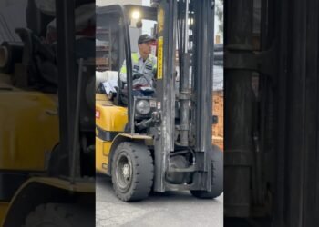 Admire the excellent news and congratulations bro!. #grattitude #youtubeshorts  #forklift #provider