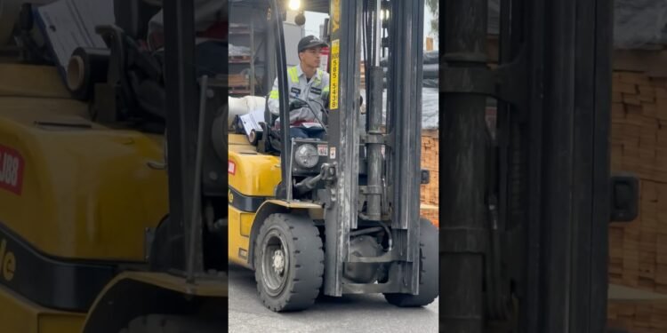 Admire the excellent news and congratulations bro!. #grattitude #youtubeshorts  #forklift #provider