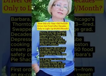 How Did a 61-12 months-Outdated Forklift Driving force Get Fired After A long time—Handiest to Gentle Up $4,000/Month?