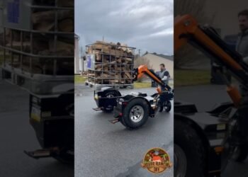 Towable Faraway Regulate Forklift #forklift #tow #truck #building #telehandler. @equipter