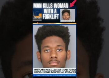 MAN KILLS WOMAN WITH A FORKLIFT #crime #foryou #killer #crime #forklift #fyp #circle of relatives