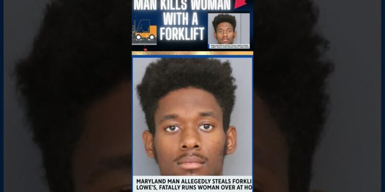 MAN KILLS WOMAN WITH A FORKLIFT #crime #foryou #killer #crime #forklift #fyp #circle of relatives