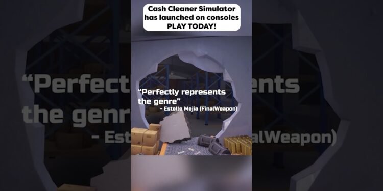 Money Cleaner Simulator: Coming Even Previous to PS5 & Xbox: New Release Date Announcement