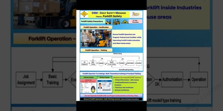 Forklift protection #forklift #forkliftsafety #forkliftcertified