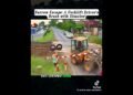 Forklift man is caught on the heart of railroad #explorepage #discover #fyp ￼