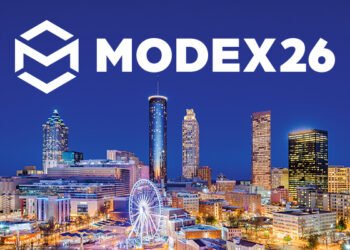 Modex 2026 display preview – Fashionable Fabrics Dealing with