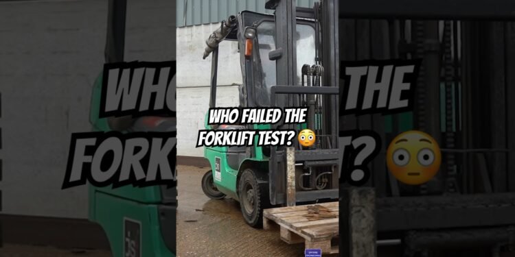 Who FAILED the Forklift Check? 😳