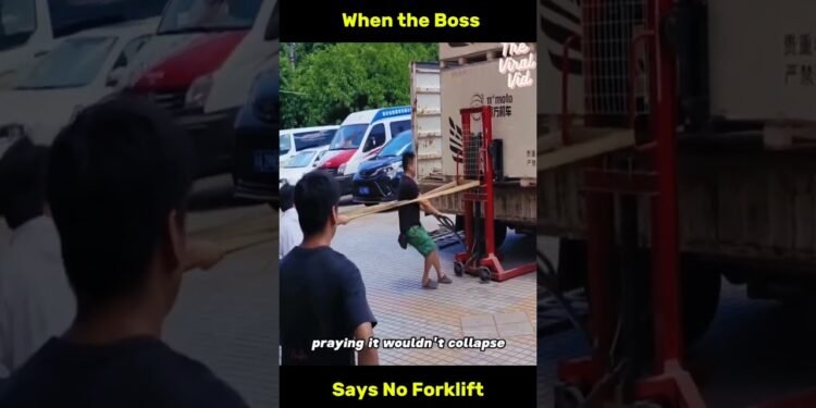 When the Boss Says No Forklift