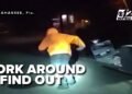 BODYCAM: Florida guy arrested after atypical forklift and ATM joyride via streets