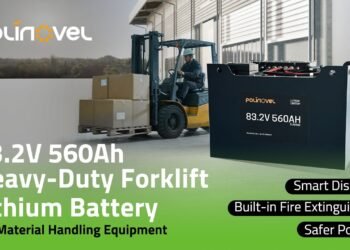 Polinovel 83.2V 560Ah Forklift Lithium Battery For Heavy-duty Subject material Dealing with Apparatus