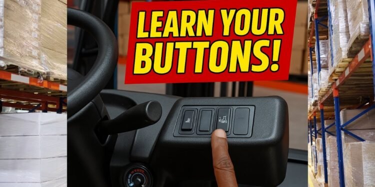 Forklift Buttons EXPLAINED: Don’t Contact Till You Know This | Novice Forklift Controls
