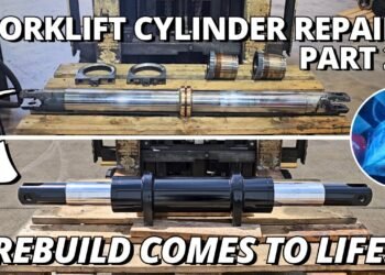 Forklift Cylinder Restore The REBUILD Involves Existence! 🔧 | Phase 2