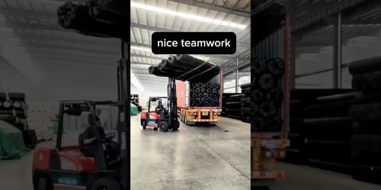 Staff paintings #forklift #shorts