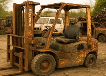Utterly Restored Closely Broken KOMATSU Forklift // Reviving a Forgotten Vintage Legend
