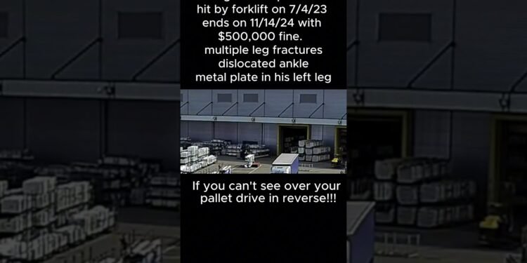 Forklift Pedestrian Twist of fate