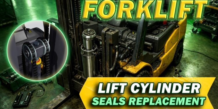 Forklift Elevate Cylinder Seals Substitute | Elevate Cylinder Rebuild | Piston & Rod Seal Substitute