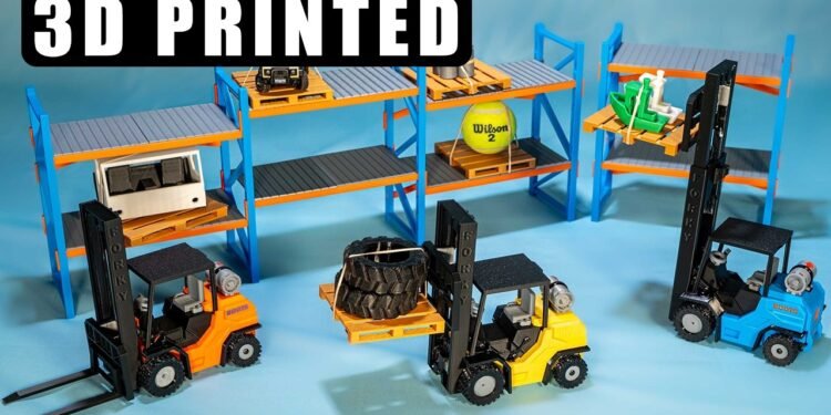 three-D Revealed RC Forklift – DIY