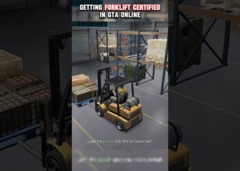 Getting Forklift Qualified in GTA On-line!
