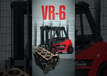 The VW VR6 Powered Forklift Is Tremendous Cool