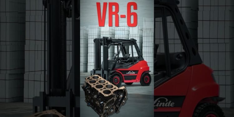 The VW VR6 Powered Forklift Is Tremendous Cool