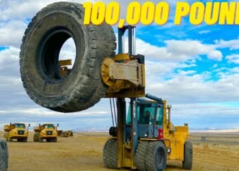 I purchased the WORLDS LARGEST TIRE FORKLIFT!!
